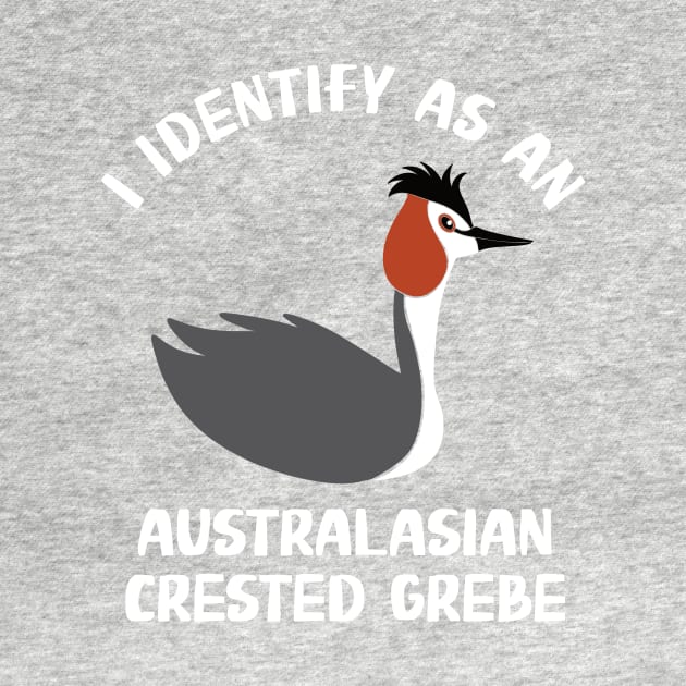 I Identify as an Australasian Crested Grebe by Alissa Carin